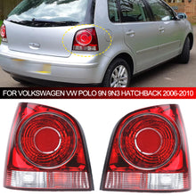 Load image into Gallery viewer, Car Rear Tail Light Lamp Housing Warning Bumper Light Without Bulbs For Volkswagen VW POLO 9N 9N3 Hatchback 2006 - 2010 Without Bulb
