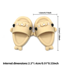 Load image into Gallery viewer, For Labubu Shoes Suitable for 17cm Cotton Dolls Shoes Slipper Toys Casual Sandal Dolls Accessories DIY Doll Toys
