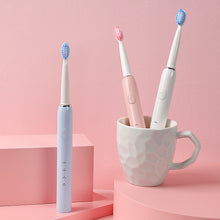 Load image into Gallery viewer, Portable Sonic Electric Toothbrush for Adults IPX7 Waterproof Toothbrushes High Frequency Health Oral Care Compact Travel Design
