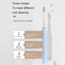Load image into Gallery viewer, Portable Sonic Electric Toothbrush for Adults IPX7 Waterproof Toothbrushes High Frequency Health Oral Care Compact Travel Design

