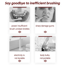 Load image into Gallery viewer, Portable Sonic Electric Toothbrush for Adults IPX7 Waterproof Toothbrushes High Frequency Health Oral Care Compact Travel Design
