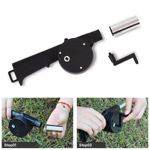 Load image into Gallery viewer, Adjustable Airflow Fire Blower For BBQ Charcoal Grill Hand Crank Blower Fire Making-Effective Outdoor BBQ Tools Camping Fire Starter Tool
