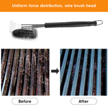 Load image into Gallery viewer, Heavy-Duty Grill Scraper Brush Extra Long Handle Grill Scrubber Outdoor Home BBQ Kitchen Accessories BBQ Season Cleaning Tool
