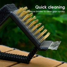 Load image into Gallery viewer, 3-IN-1 BBQ Steel Wire Brush Heavy-Duty Grill Scraper Brush Durable Cooking Cleaning Tool Outdoor Home BBQ Kitchen Accessories
