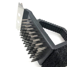 Load image into Gallery viewer, 3-IN-1 BBQ Steel Wire Brush Heavy-Duty Grill Scraper Brush Durable Cooking Cleaning Tool Outdoor Home BBQ Kitchen Accessories
