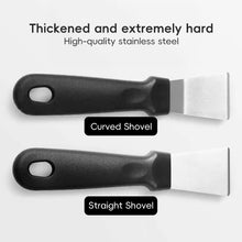 Load image into Gallery viewer, Stainless Steel BBQ Net Clean Scraper De-icing Shovel Tool Kitchen Cleaning Tools Kitchen Fume Remover
