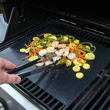 Load image into Gallery viewer, Non-Stick Teflon BBQ Grill Mat Heat Resistant Heavy Duty Reusable Cooking Mat for Grill/Oven/Baking Grill Accessories
