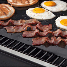 Load image into Gallery viewer, Non-Stick Teflon BBQ Grill Mat Heat Resistant Heavy Duty Reusable Cooking Mat for Grill/Oven/Baking Grill Accessories
