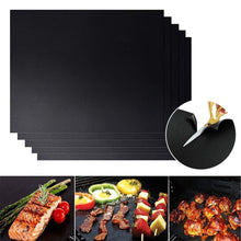 Load image into Gallery viewer, Non-Stick Teflon BBQ Grill Mat Heat Resistant Heavy Duty Reusable Cooking Mat for Grill/Oven/Baking Grill Accessories
