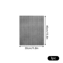 Load image into Gallery viewer, Non-Stick BBQ Grid Pad High Temperature Resistant Barbecue Mesh Grill Accessories Cooking Pads Baking Grill Tool
