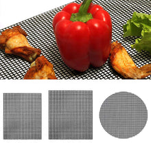 Load image into Gallery viewer, Non-Stick BBQ Grid Pad High Temperature Resistant Barbecue Mesh Grill Accessories Cooking Pads Baking Grill Tool
