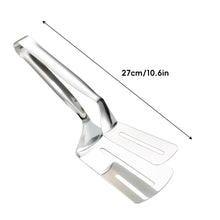 Load image into Gallery viewer, Multifunctional Steak Shovel Clip Food Tongs Thickened 304 Stainless Steel Pan-fried Steak Beef Fish Fillets Kitchen Baking Bread Tool Clips
