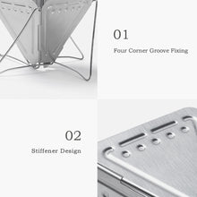 Load image into Gallery viewer, Folding Coffee Dripper Rack Coffee Filter Stand Slow Brewing Accessories Funnel Camping Supplies Outdoor Home Drinking Tools
