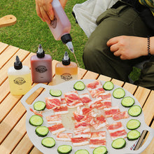 Load image into Gallery viewer, Outdoor Oil Pot 120ML Oil Sauce Seasoning Bottle BPA-Free Condiment Container Seasoning Jar Squeeze Bottle Camping Supplies
