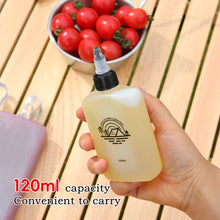 Load image into Gallery viewer, Outdoor Oil Pot 120ML Oil Sauce Seasoning Bottle BPA-Free Condiment Container Seasoning Jar Squeeze Bottle Camping Supplies
