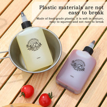 Load image into Gallery viewer, Outdoor Oil Pot 120ML Oil Sauce Seasoning Bottle BPA-Free Condiment Container Seasoning Jar Squeeze Bottle Camping Supplies
