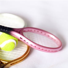 Load image into Gallery viewer, Dollhouse Mini Model Toy Miniature Tennis Racket Ornament Tennis Ball for 17cm Labubu Dolls Cute DIY Doll Micro-landscapes Decor
