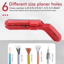 Load image into Gallery viewer, 1PC Multi-Functional Curved Handle Wire Stripper Quick Wire Cutting Tool Specially Designed For Electricians
