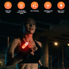 Load image into Gallery viewer, Multi-Functional Outdoor Night Running Three-Color Illuminated Light Arm Band Alarm Safety Warning Light For Night Cycling And Running

