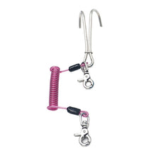 Load image into Gallery viewer, 1PC 316 Stainless Steel Diving Double-Head Flow Hook Corrosion-Resistant Retractable Spring Hook For Deep Diving
