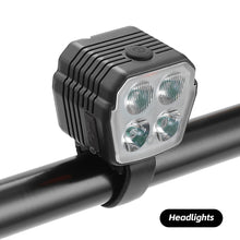 Load image into Gallery viewer, Bicycle Riding Horn Light High And Low Four-Bead Night Riding Warning Light High-Decibel Line-Controlled Horn

