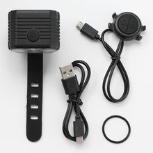 Load image into Gallery viewer, Bicycle Riding Horn Light High And Low Four-Bead Night Riding Warning Light High-Decibel Line-Controlled Horn
