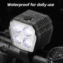 Load image into Gallery viewer, Bicycle Riding Horn Light High And Low Four-Bead Night Riding Warning Light High-Decibel Line-Controlled Horn
