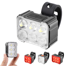 Load image into Gallery viewer, 1PC LED High-Brightness Bicycle Front And Rear Lights Multi-Mode Night Riding Safety Warning Lights Type-C Fast Charging
