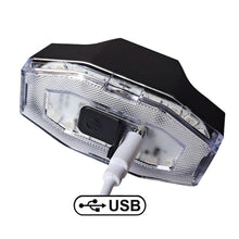 Load image into Gallery viewer, Mountain Bike High-Brightness Seven-Color Taillights Night Riding Safety Warning Lights USB Charging Riding Equipment
