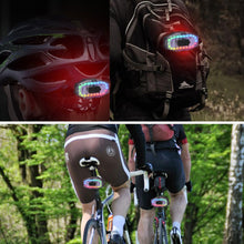 Load image into Gallery viewer, Mountain Bike High-Brightness Seven-Color Taillights Night Riding Safety Warning Lights USB Charging Riding Equipment
