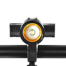 Load image into Gallery viewer, Bicycle Aluminum Alloy Retractable Zoom Headlights High-Brightness Night Riding Warning Lights USB Charging Outdoor Cycling Equipment
