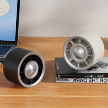 Load image into Gallery viewer, Car Vent Fan With 3-Speed Adjustable With Dazzling Lights Wide-Angle Car Fan USB Charging
