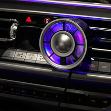 Load image into Gallery viewer, Car Vent Fan With 3-Speed Adjustable With Dazzling Lights Wide-Angle Car Fan USB Charging
