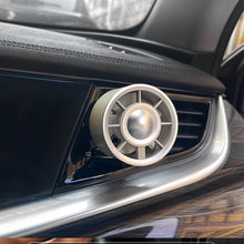 Load image into Gallery viewer, Car Vent Fan With 3-Speed Adjustable With Dazzling Lights Wide-Angle Car Fan USB Charging
