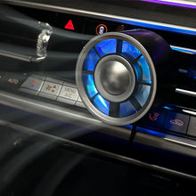 Load image into Gallery viewer, Car Vent Fan With 3-Speed Adjustable With Dazzling Lights Wide-Angle Car Fan USB Charging
