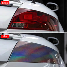 Load image into Gallery viewer, 30cm x 50cm/100cm/150cm/200cm/300cm Car Headlight Taillight Light Tint Vinyl Film Sticker Lamp Film Decoration

