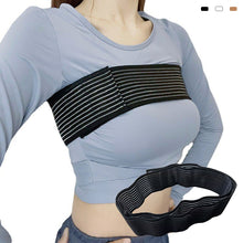 Load image into Gallery viewer, Elastic Women's High-intensity Exercise Fixed Chest Strap Shock-absorbing Breathable Chest Bandage Wrapped in Chest Cloth
