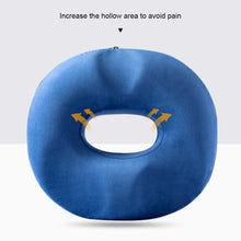 Load image into Gallery viewer, Hemorrhoid Pad Office Cushion Hollow Breathable Fart Pad Popular Product Beautiful Buttocks Tail Vertebrae Donut Cushion
