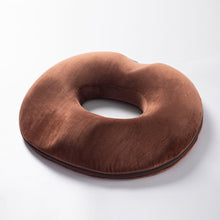 Load image into Gallery viewer, Hemorrhoid Pad Office Cushion Hollow Breathable Fart Pad Popular Product Beautiful Buttocks Tail Vertebrae Donut Cushion
