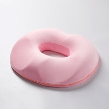 Load image into Gallery viewer, Hemorrhoid Pad Office Cushion Hollow Breathable Fart Pad Popular Product Beautiful Buttocks Tail Vertebrae Donut Cushion
