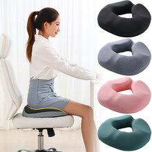 Load image into Gallery viewer, Memory Cotton Hemorrhoid Pad Office Cushion Sitting No Collapsing Summer Breathable Chair Fart Pad Beautiful Buttocks Coccyx Cushion
