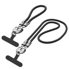 Load image into Gallery viewer, PD240W Phone Lanyard Charge Cable 2 in 1 USB-C to USB-C Super Fast Charge Data Cable Zinc Alloy Head Lanyard Fast Charging Cable
