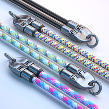 Load image into Gallery viewer, PD240W Phone Lanyard Charge Cable 2 in 1 USB-C to USB-C Super Fast Charge Data Cable Zinc Alloy Head Lanyard Fast Charging Cable
