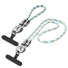 Load image into Gallery viewer, PD240W Phone Lanyard Charge Cable 2 in 1 USB-C to USB-C Super Fast Charge Data Cable Zinc Alloy Head Lanyard Fast Charging Cable
