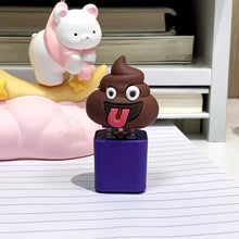 Load image into Gallery viewer, Capybara Chicken Wooden Fish Money bag Lion Fire Hot-swappable Shaft Seat Colorful Effect Shaft Button Keychain
