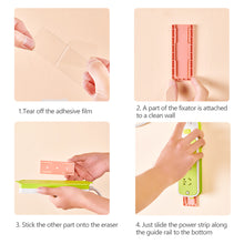 Load image into Gallery viewer, Self-Adhesive Desktop Socket Fixer Cable Organizer Wall Hanging Plug-in Removable Fixer Home Office Accessories

