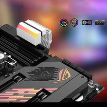 Load image into Gallery viewer, 24 Pin to 90 Degree Power Plug Adapter ARGB Mainboard Motherboard Power Supply Cable Modular DIY Mounting Accessessory

