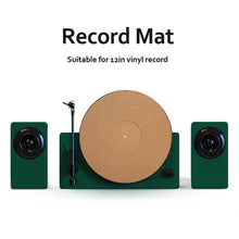 Load image into Gallery viewer, 12in Record Pad Soft Cork Anti-Static Vinyl Mat Turntable Slipmat Pad Diameter 297mm Audio Controller Phonograph Accessories
