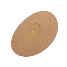 Load image into Gallery viewer, 12in Record Pad Soft Cork Anti-Static Vinyl Mat Turntable Slipmat Pad Diameter 297mm Audio Controller Phonograph Accessories
