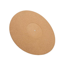 Load image into Gallery viewer, 12in Record Pad Soft Cork Anti-Static Vinyl Mat Turntable Slipmat Pad Diameter 297mm Audio Controller Phonograph Accessories
